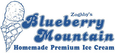 Zoghby's Blueberry Mountain Ice Cream