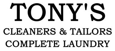 Tony's Cleaners & Tailors Complete Laundry